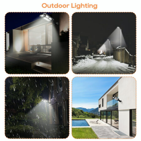 Solar Flood Light With Remote Control - Image 17