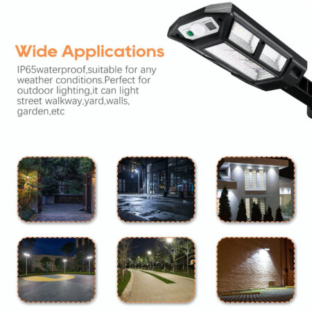 Solar Flood Light With Remote Control - Image 14