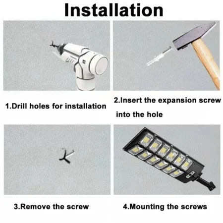 Solar LED Light Outdoor Solar Street Lamp - Image 21
