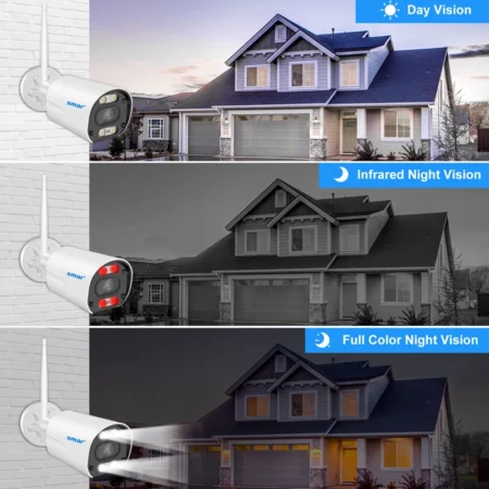 Camera WiFi IP Security System with 1 NVR: Advanced Surveillance Made Easy - Up to 8 CAMs - Image 6