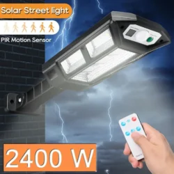 Solar Flood Light With Remote Control