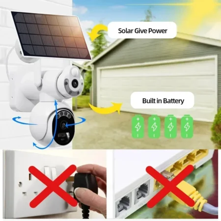 Security Camera Sytem - 10CH 4K Solar Wifi PTZ - Image 5