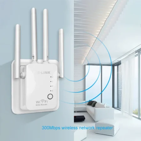 WiFi Repeater with Dual-Band - 1200Mbps Wireless Signal Booster - Image 20
