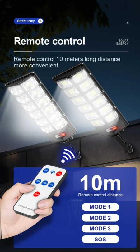 Solar Lights Outdoor  -  3 modes  6500K IP65 Waterproof - Image 9