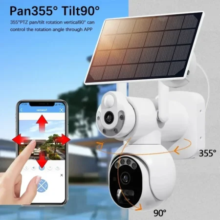 Security Camera Sytem - 10CH 4K Solar Wifi PTZ - Image 22