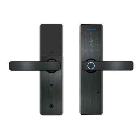 Smart Door Lock with Biometric Fingerprint - Card, Password, and Key Unlock - Image 6