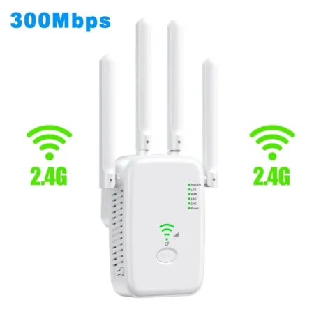 WiFi Repeater with Dual-Band - 1200Mbps Wireless Signal Booster - Image 7