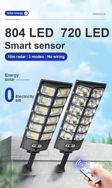 Solar Lights Outdoor  -  3 modes  6500K IP65 Waterproof - Image 14