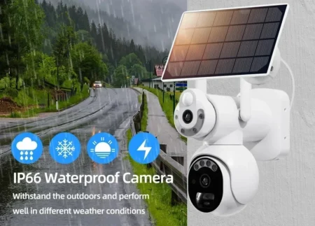 Security Camera Sytem - 10CH 4K Solar Wifi PTZ - Image 23