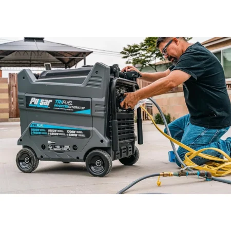 Generator 9500W - Gasoline, Propane, Natural Gas - Portable with Remote Start - Tri-Fuel - Image 6