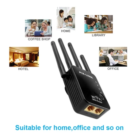 WiFi Repeater with Dual-Band - 1200Mbps Wireless Signal Booster - Image 22