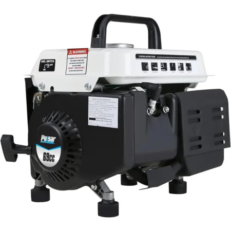 Generator with Carrying Handle - 1200W Portable Gas - Image 5