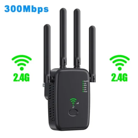 WiFi Repeater with Dual-Band - 1200Mbps Wireless Signal Booster - Image 8