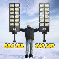 Solar Lights Outdoor  -  3 modes  6500K IP65 Waterproof