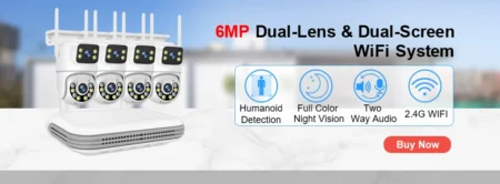 Camera WiFi IP Security System with 1 NVR: Advanced Surveillance Made Easy - Up to 8 CAMs - Image 14