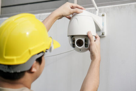 Professional Installation of Security Cameras and Alarms - 5 Camera Package